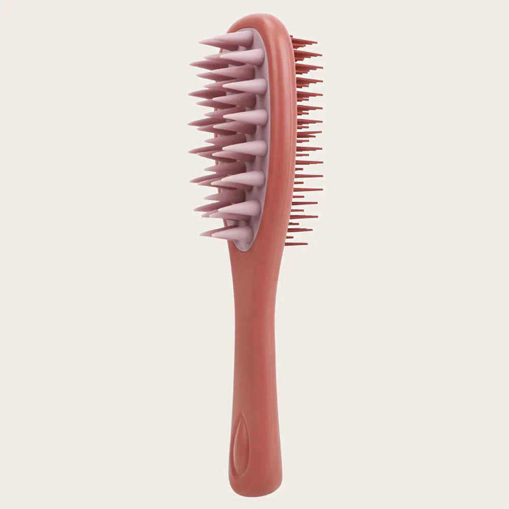 Long Handle Scalp Massage Shampoo Brush & Hair Detangler Comb