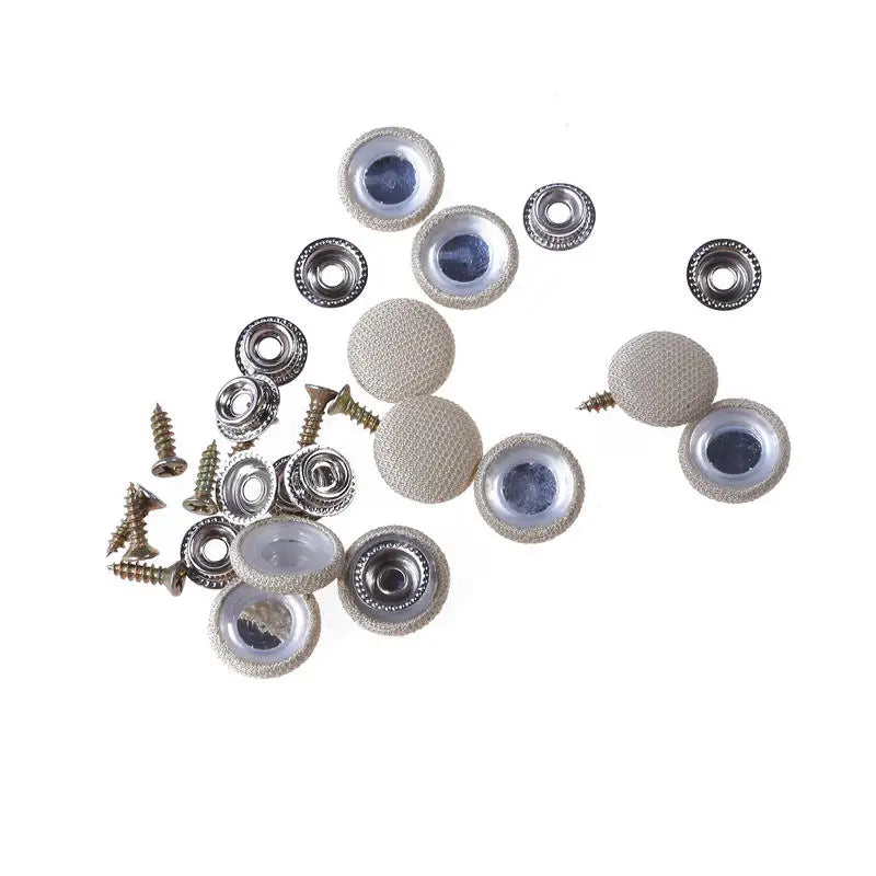 10/30/60pcs Car Roof Buckle Roof Cloth Detachment Repair Special Fixing Buckle Interior Roof Fabric Sagging Fixing Buckle Kit Peaceful Pleasures Health and Wellness 10pcs beige