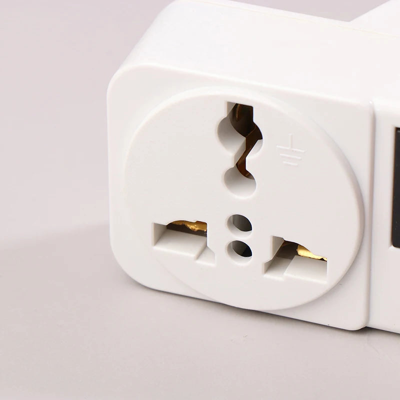 Portable Wall Power Outlet European British Plug Adapter Socket Converter With Switch Universal UK EU 10A 250V Extension Socket Peaceful Pleasures Health and Wellness
