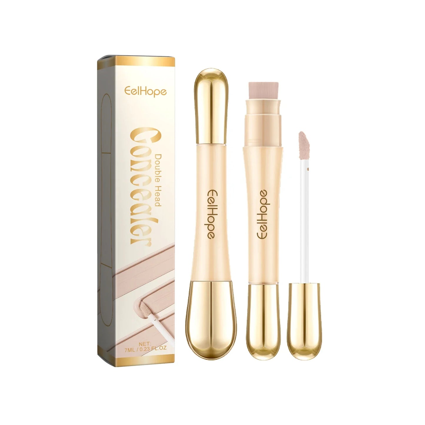 Eelhope Double Head Concealer – Waterproof & Moisturizing