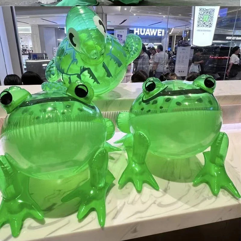 Glowing Inflatable Frog Toy – Kids Party & Birthday Decor