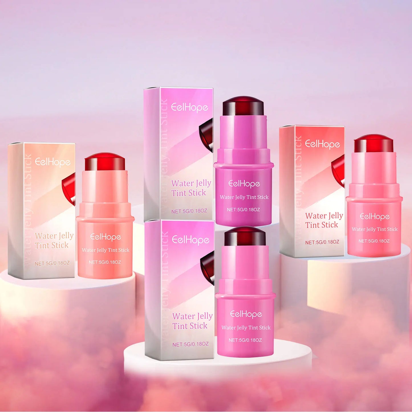 Eelhope 3-in-1 Milk Jelly Tint Blush & Lip Stick | Matte Finish