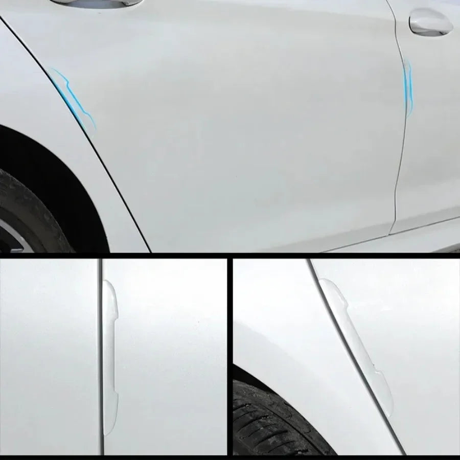 Car Door Transparent Anti-collision Protector Bar Stickers Rearew View Mirror Cover Protection StripSide Edge Protection Guards Peaceful Pleasures Health and Wellness