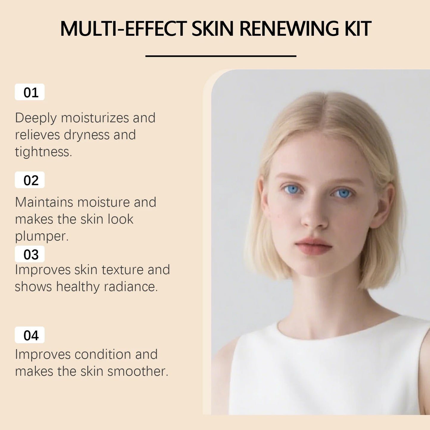 Day & Night Skincare Set – Firming, Brightening & Eye Care Combo