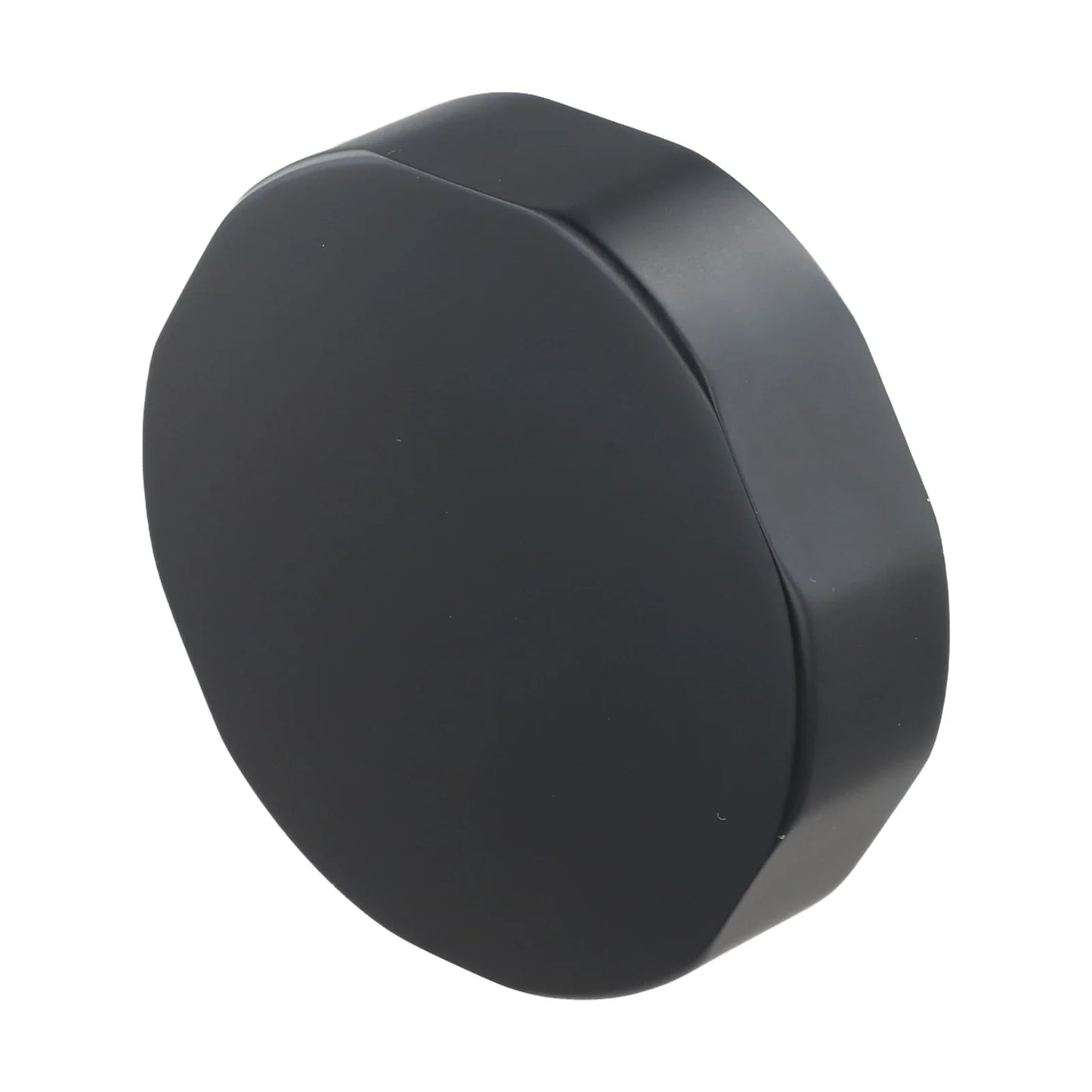 74mm Brass Bathtub Rotating Knob | Black Overflow Control