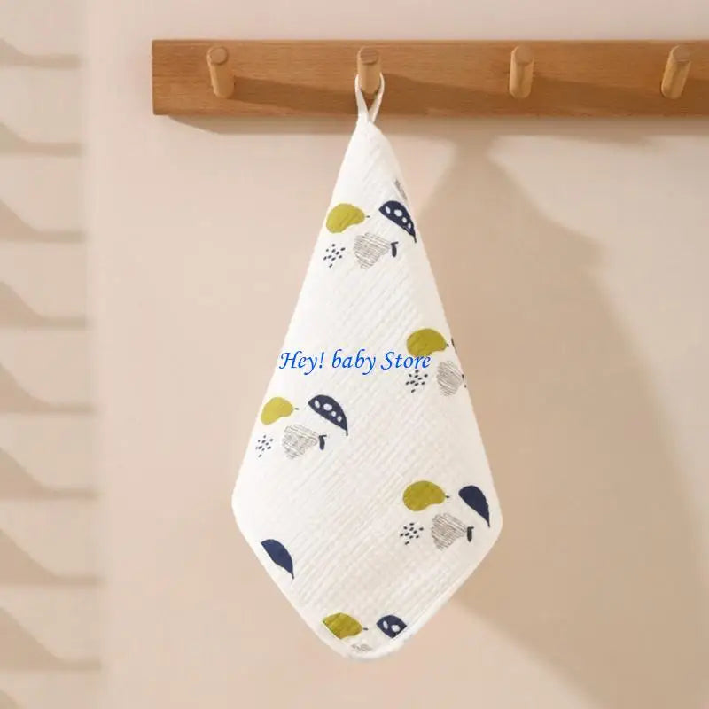 Soft Cotton Baby Burp Cloths & Washcloths – Newborn Gift