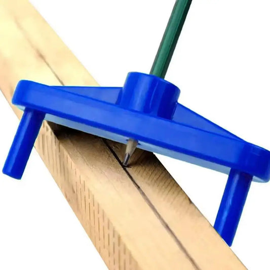 Woodworking Center Locator Scribe Tool Wood Panel Center line Gauge Finder DIY Woodworking Auxiliary Marking Tool Gauge Finder Peaceful Pleasures Health and Wellness