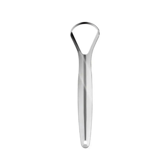 Stainless Steel Tongue Scraper – Reusable Oral Care Tool Tongue Scraper Peaceful Pleasures Health and Wellness Default Title