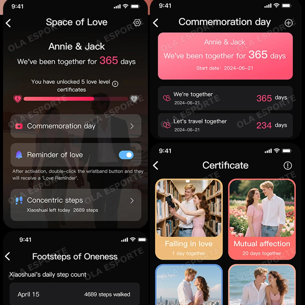 Ola Esporte Smart Ring – Heart Rate, Sleep & Stress Monitor