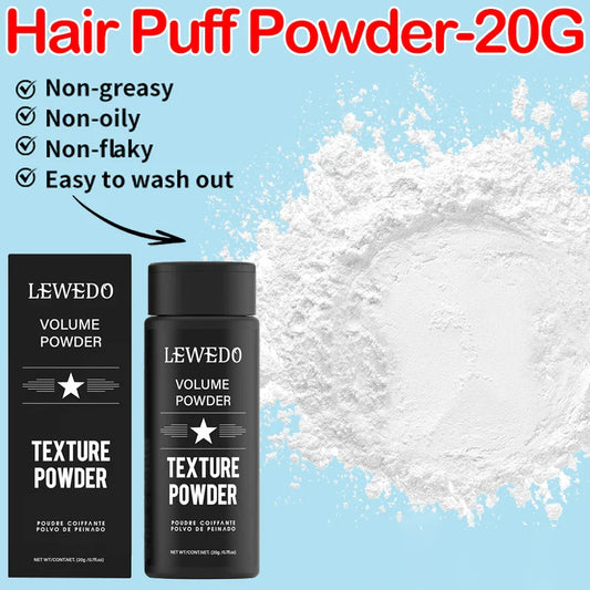 LEWEDO Hair Styling Powder Spray – Volume & Oil-Absorbing Hair Styling Powder Oasis Select