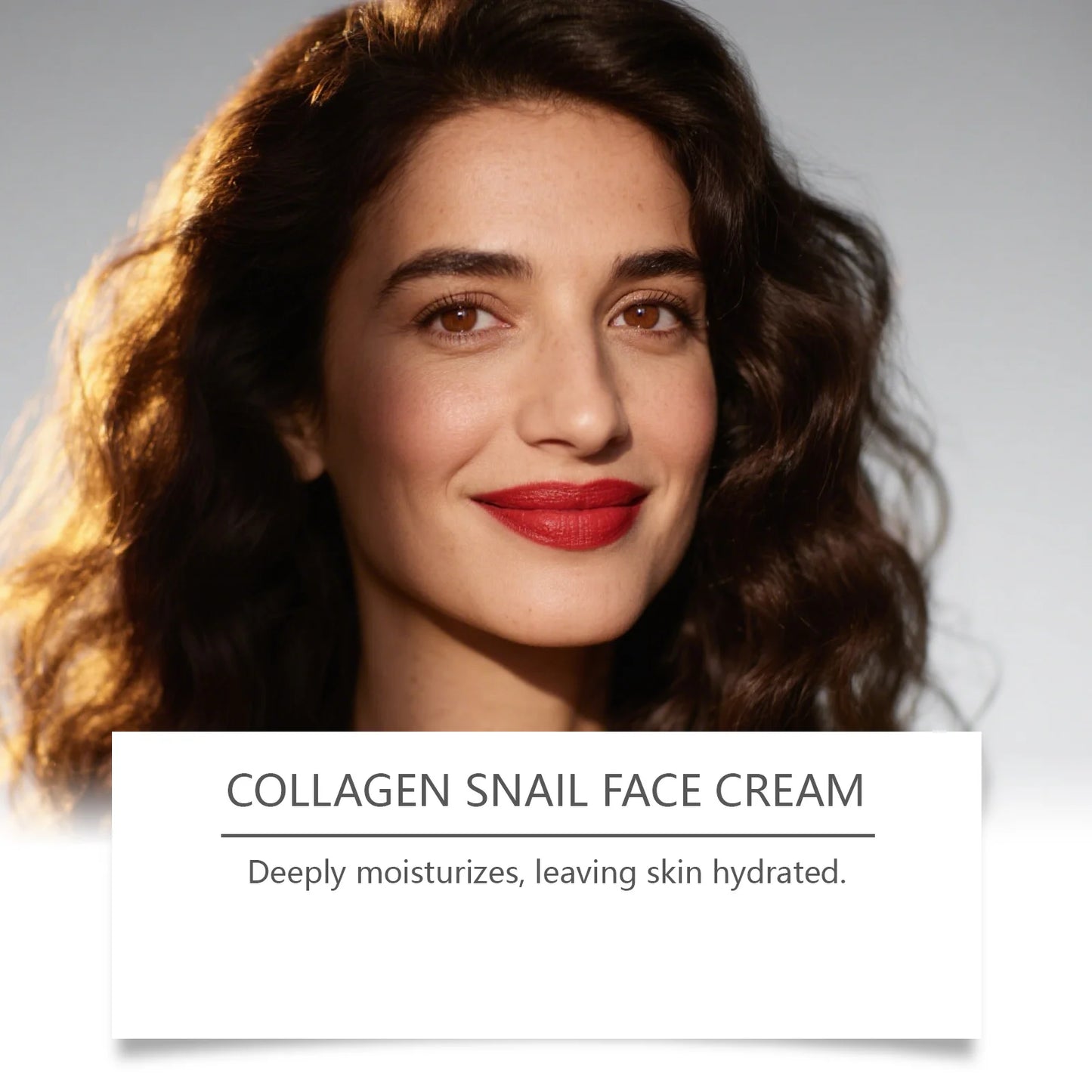 Snail Mucin Collagen Cream – Anti-Wrinkle Firming Moisturizer