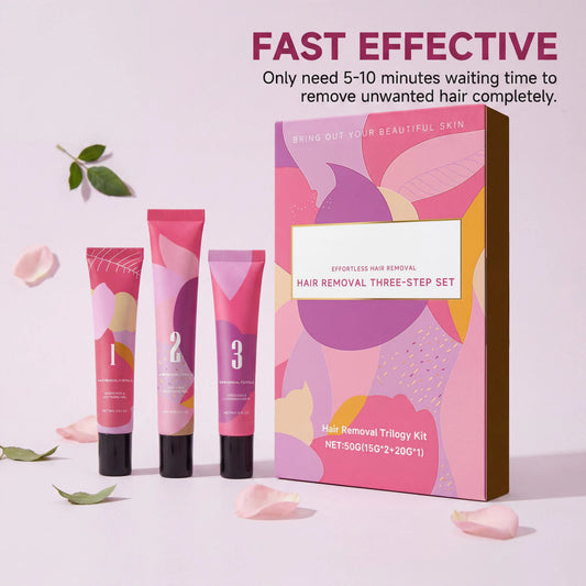 Hair Removal Cream Kit – Gentle Depilatory for Face & Body Hair Removal Cream Oasis Select