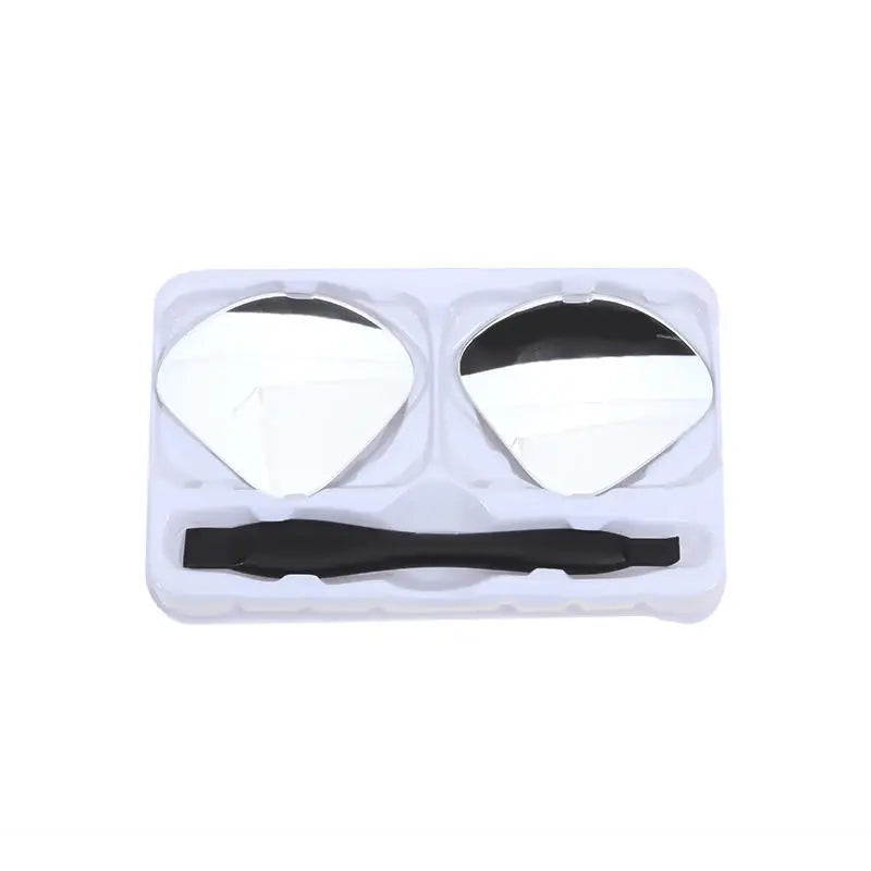 360° Adjustable Car Rearview Mirror Wide-angle Reversing Assist Blind Spot Mirror For Novice Parking Observed Car Modification Peaceful Pleasures Health and Wellness sector 1 pair