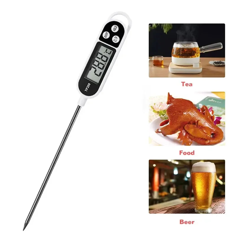 TP300 Digital Meat Thermometer -50~300°C | BBQ & Kitchen Digital Food Thermometer Peaceful Pleasures Health and Wellness