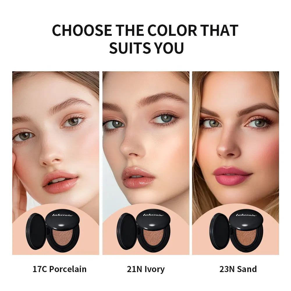 Mask Fit Cushion Foundation Natural Moisturizing Concealer Whitening Oil-control Women Base Long-lasting Makeup Korean Cosmetics Peaceful Pleasures Health and Wellness
