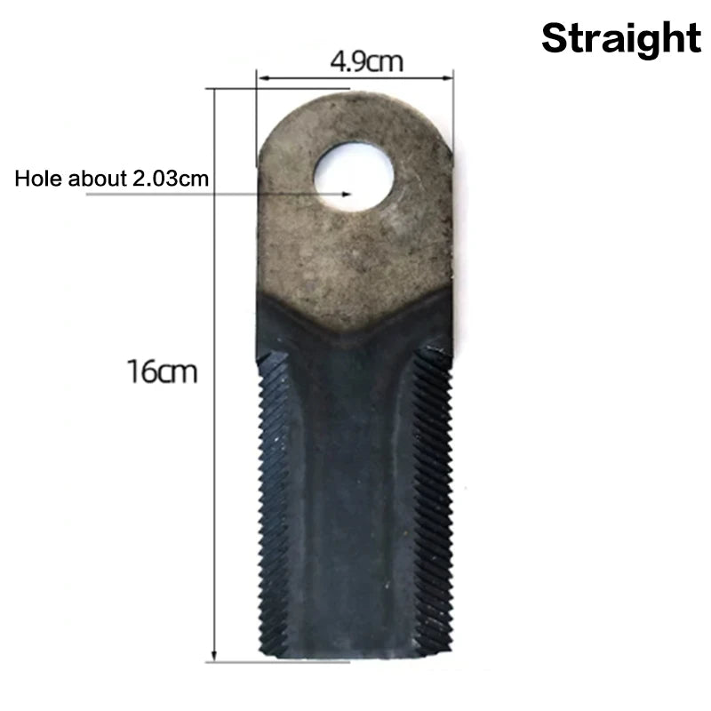 Serrated Knife Hammer | Lawn Mower Grass Shredder Replacement