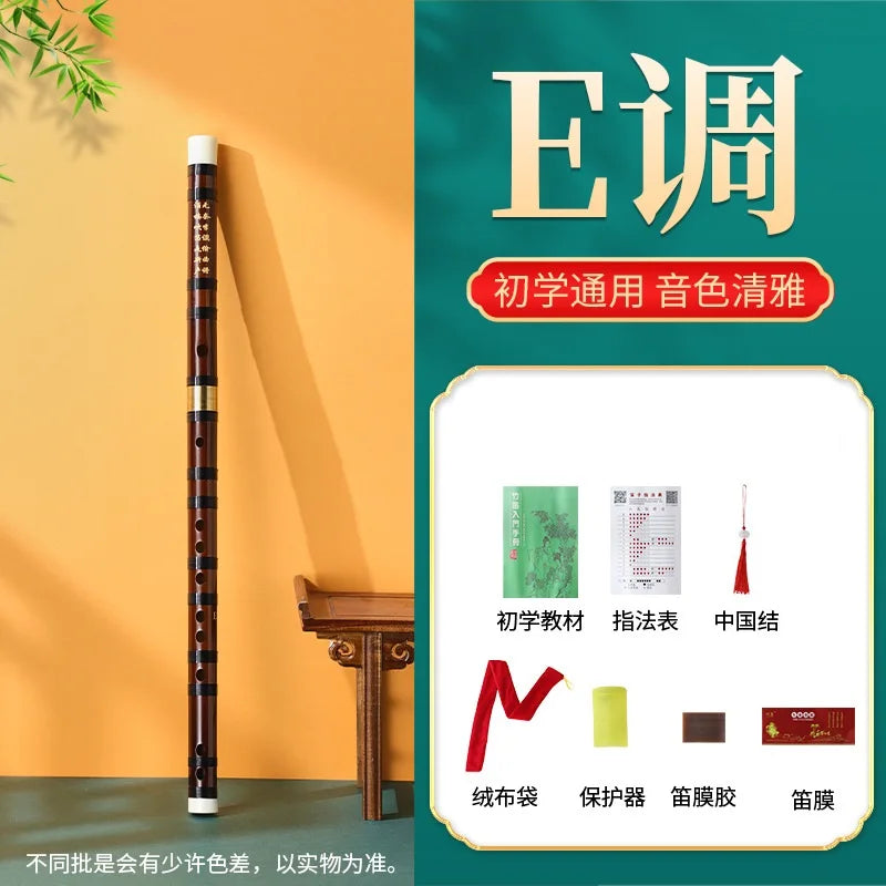Flute Bamboo Musical Instrument Beginners Primary School Students