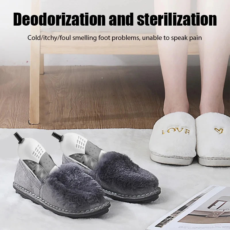 HOMEFISH UV Electric Shoe Dryer Deodorizer & Heat Dehumidifier