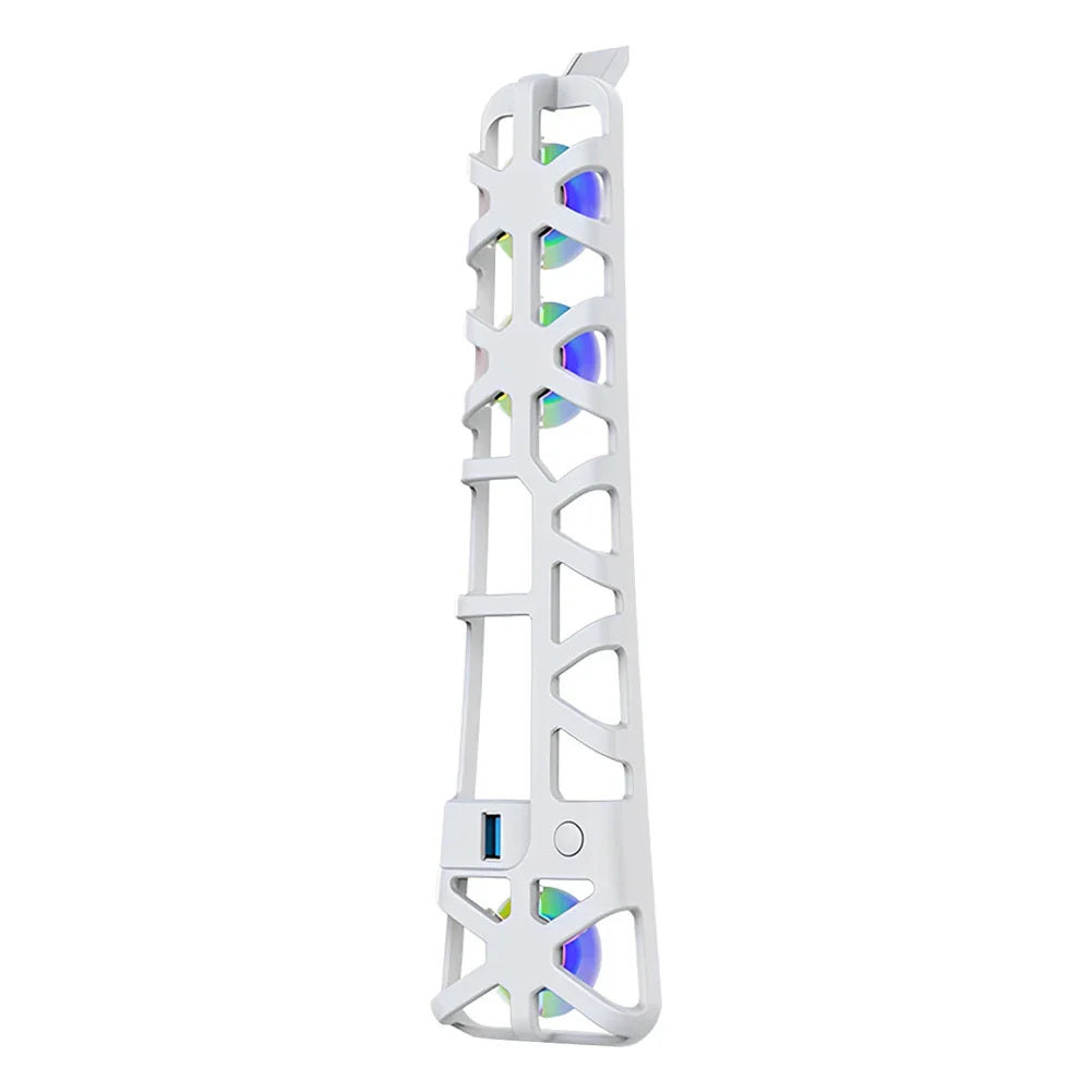 PS5 Pro Cooling Fan – RGB Lighting, USB 3.0 & Temperature Control