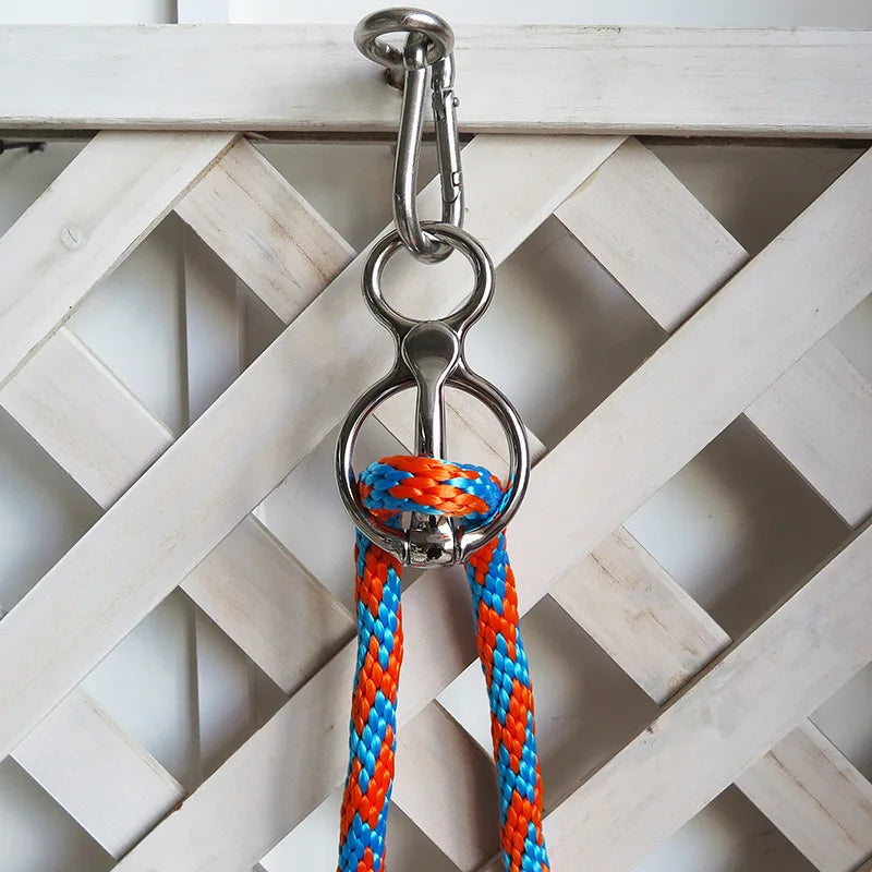 Stainless Steel Harness Traces Buckle Latch Bridle Reins Animal Rope