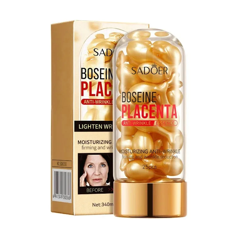LGRAMER Placenta Capsule Facial Serum – Brightening 25 Pcs