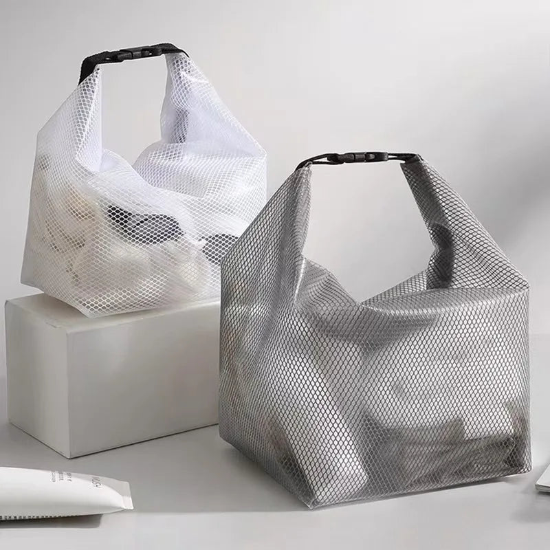 Large Waterproof Travel Makeup Bag | Handheld Cosmetic Organizer Travel Makeup Bag Peaceful Pleasures Health and Wellness