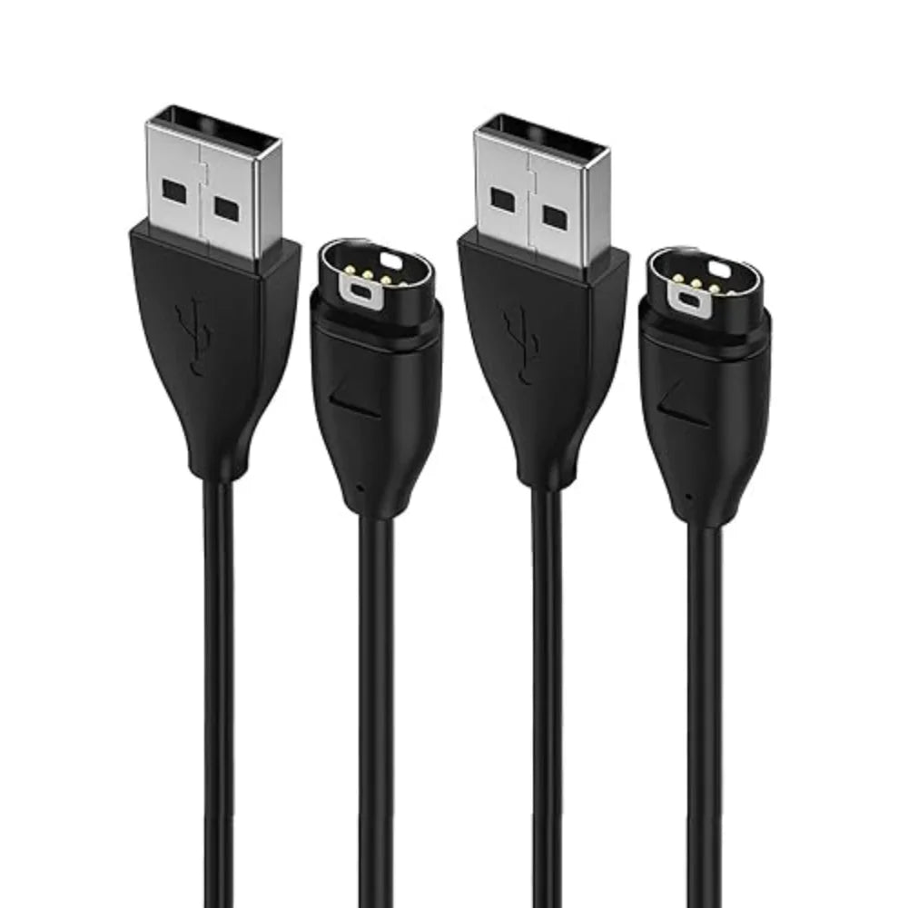 2-Pack Garmin Smartwatch USB Replacement Charger Cable Smartwatch Charger Oasis Select