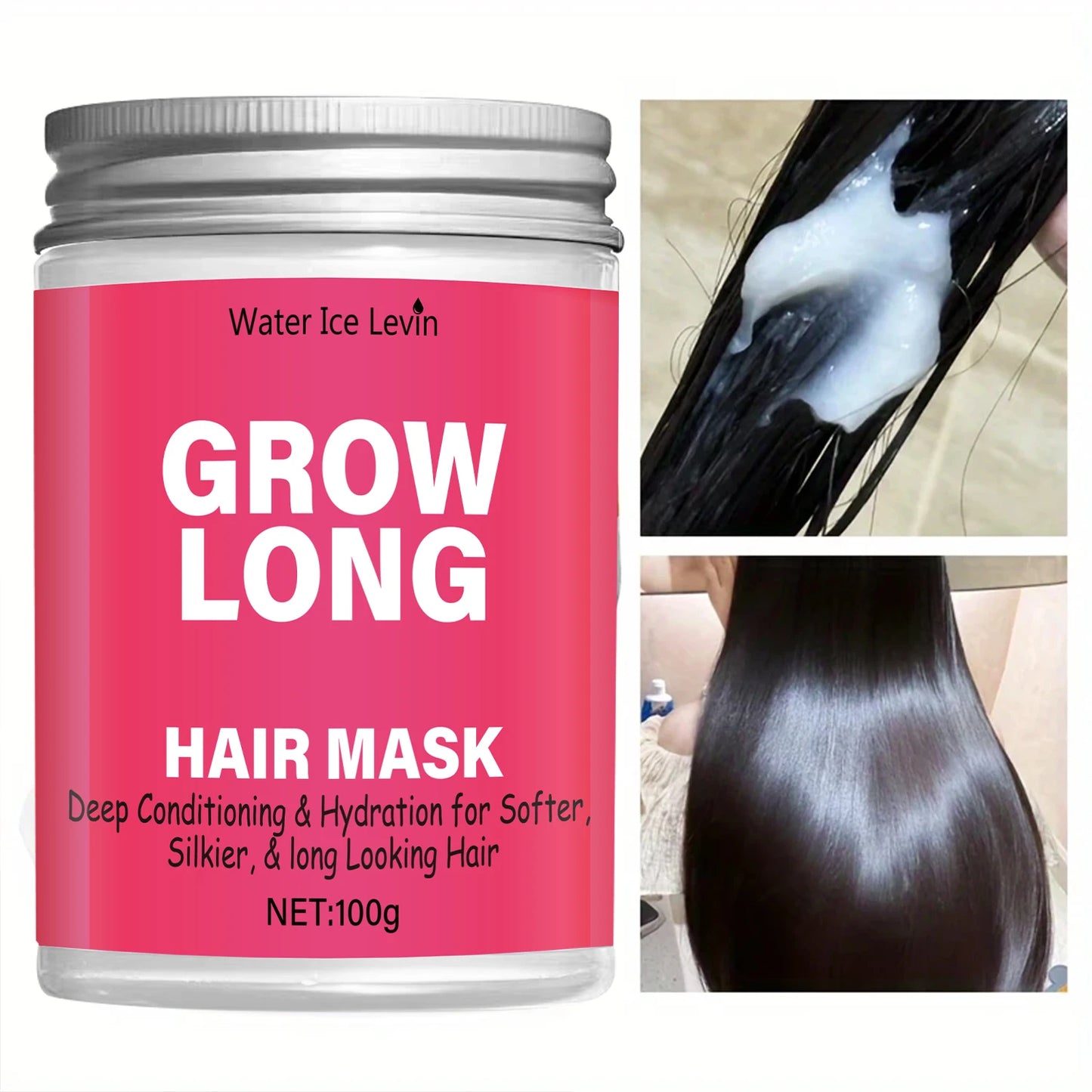 Leave-In Hair Mask & Smoothing Conditioner | Anti-Frizz