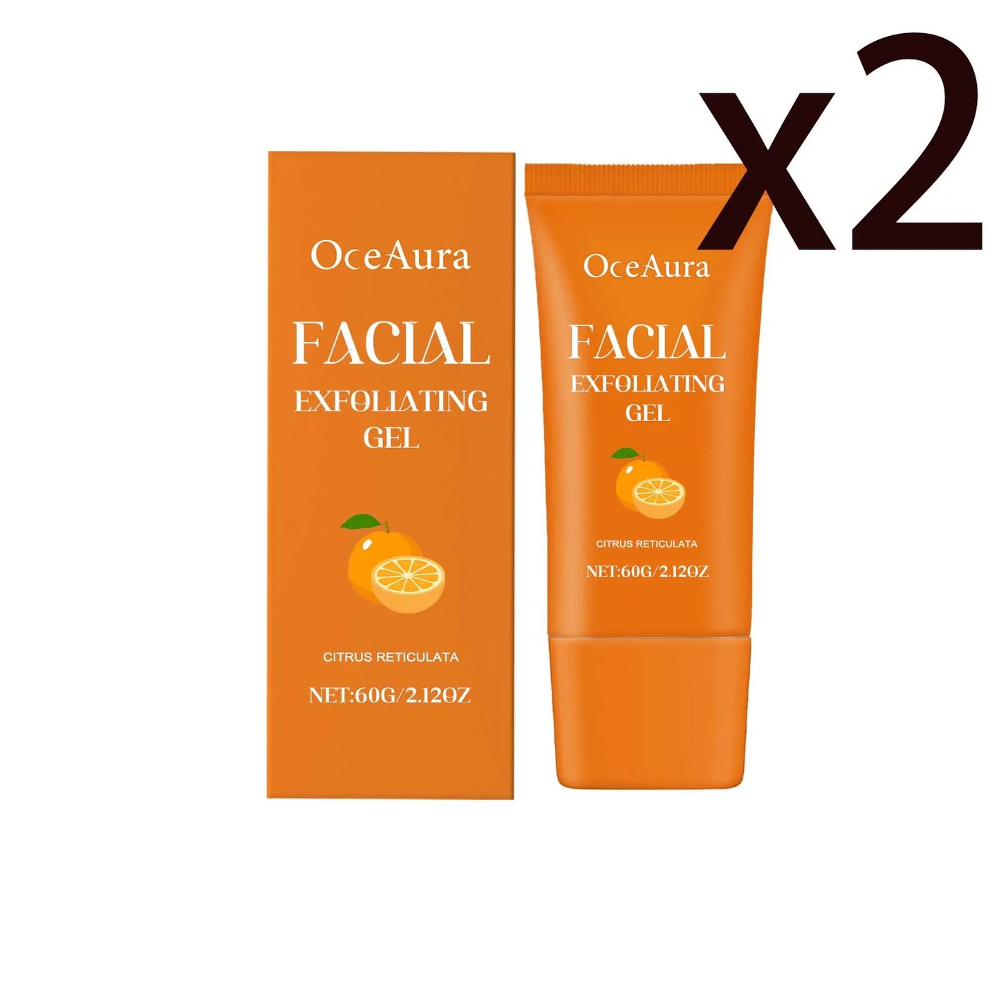 OceAura Vitamin C Exfoliating Facial Cleanser Gel 60g