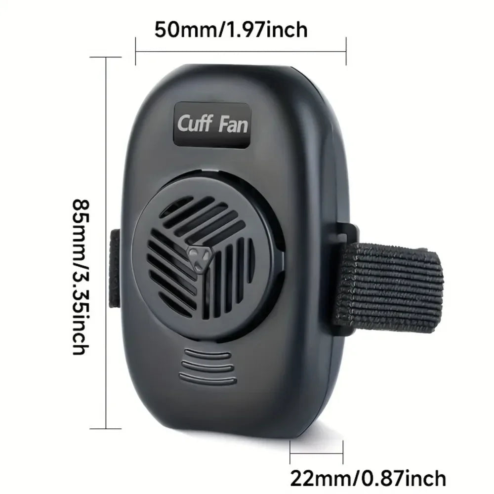 Portable Arm Cuff Turbo Fan – Rechargeable Wearable Cooling