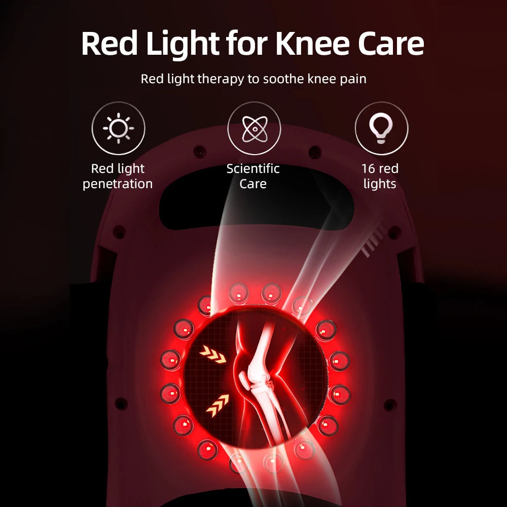 Wireless Knee Massager – Airbag, Infrared Heat & Vibration Relief