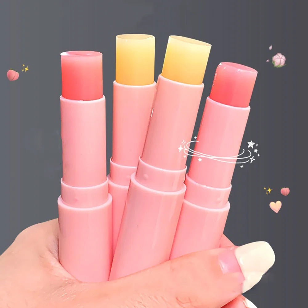 Peach Lip Balm – Color-Changing Moisturizing Lip Care 2.8g