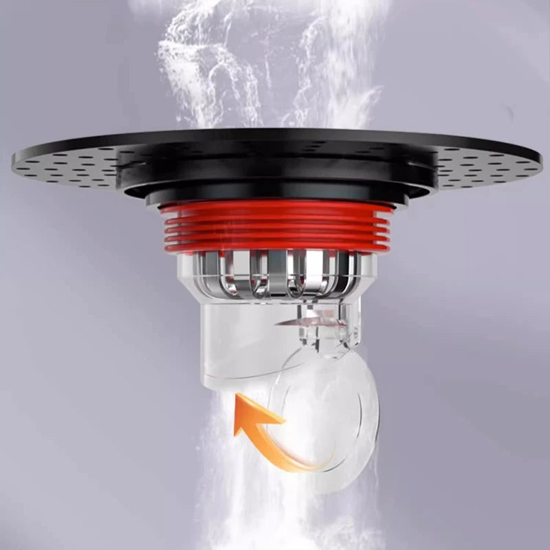 Floor Drain Core Shower Floor Strainer Cover Toilet Sewer Anti-odor Plug ABS No Smell Bathroom Toilet Sewer Shower Drain Peaceful Pleasures Health and Wellness