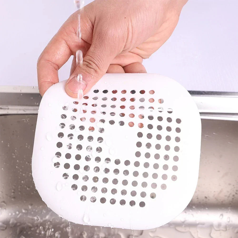 Hair Filter Shower Drain Plug Kitchen Sink Strainer Bathtub Shower Floor Drain Stopper Home Accessories Peaceful Pleasures Health and Wellness
