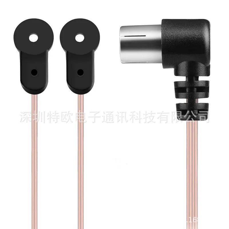2M Indoor FM Radio Antenna – 75 Ohm Dipole with PAL to F Female Adapter Peaceful Pleasures Health and Wellness