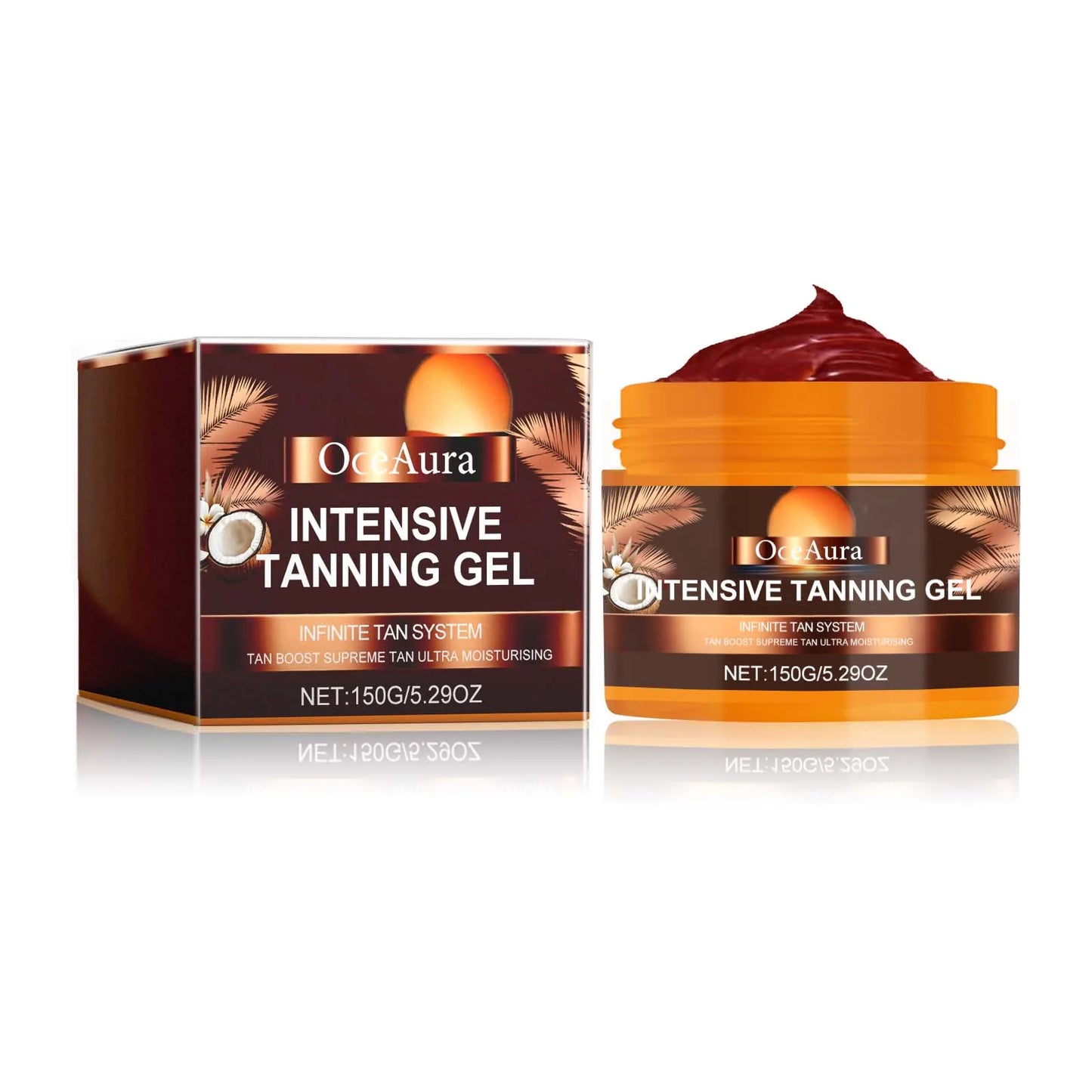 Sunless Self Tanning Gel & Bronzing Cream Set – Glow