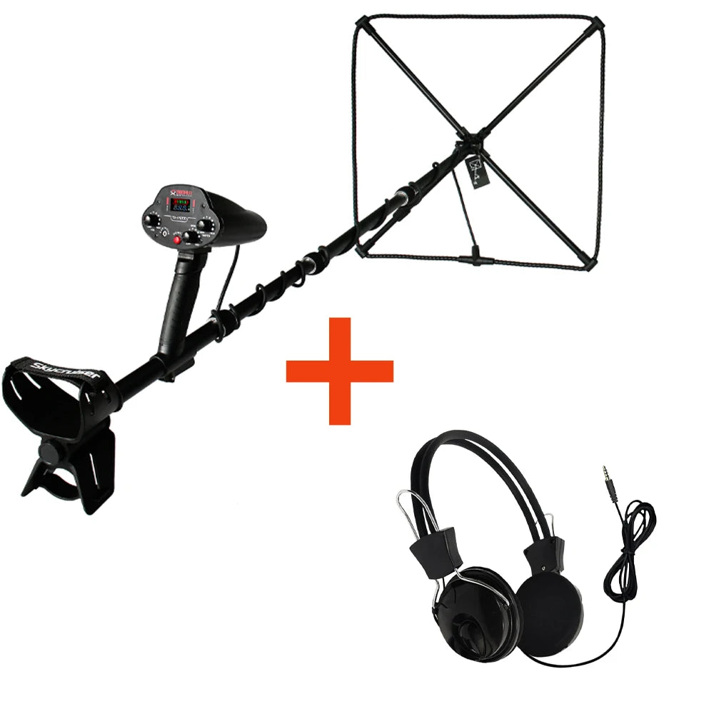 Professional adjustable height metal detector.Detection depth up to 2.8M, adjustable sensitivity, high precision,Rechargeable Peaceful Pleasures Health and Wellness With accessories