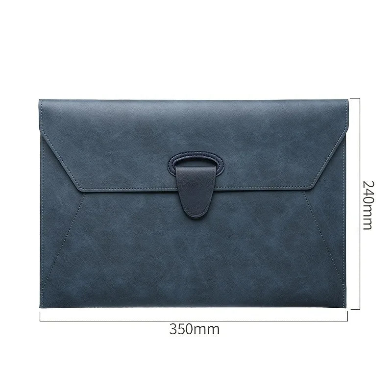 Vintage Brown A4 Faux Leather Portfolio Folder | Magnetic Snap