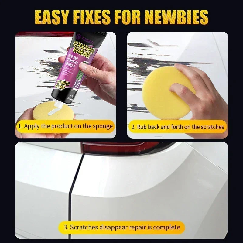 Car Scratch Remover Paint Care Tools Auto Swirl Remover Scratches Repair Polishing Auto Body Grinding Compound Anti Scratch Wax Peaceful Pleasures Health and Wellness