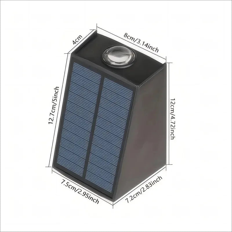 Solar Outdoor Wall Washer Light – Waterproof Garden Mood Lighting