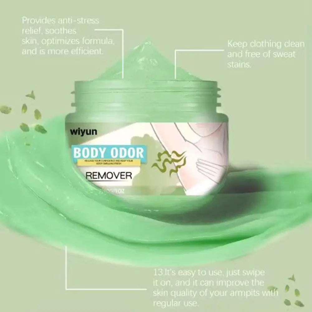 Body Odor Remove Cream Underarm Bad Smell Sweating Removal Armpit Refreshing Antiperspirant Lasting Aroma Deodorant Body Care Peaceful Pleasures Health and Wellness