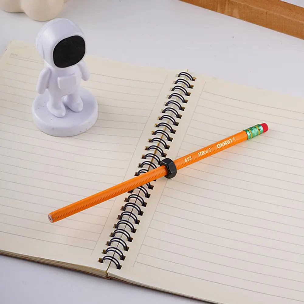 Sensory Fidget Pencil | Threaded Sliding Nut | Classroom Safe Tool