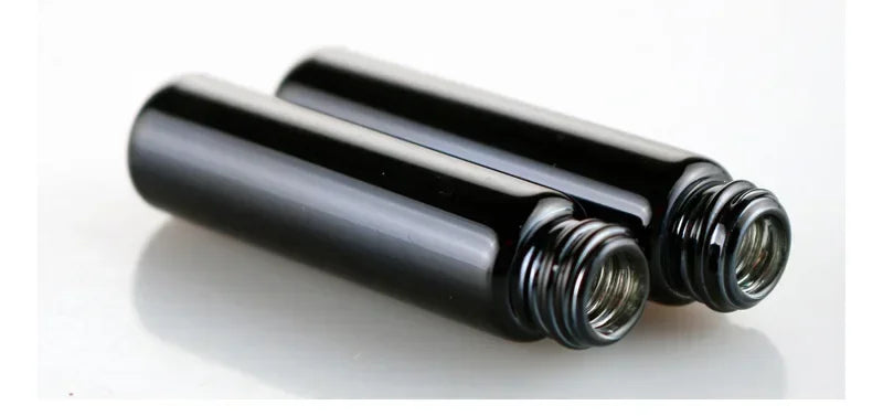 1PCS Refillable Glass Metal Nozzle Perfume Spray Bottle Spray Atomizer Portable Travel Cosmetic Container Perfume Bottle Peaceful Pleasures Health and Wellness 5ml black
