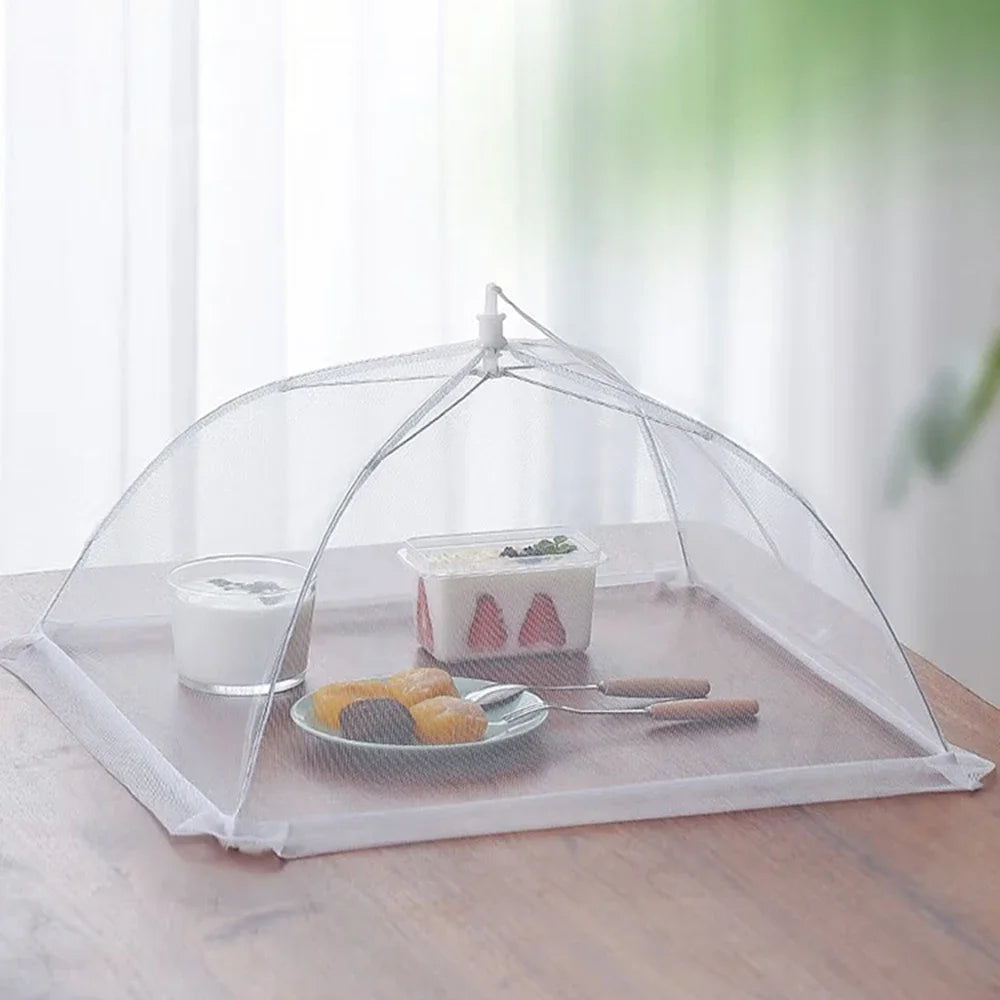 1PC Dining table cover vegetable cover home foldable table cover new dust and fly proof Peaceful Pleasures Health and Wellness