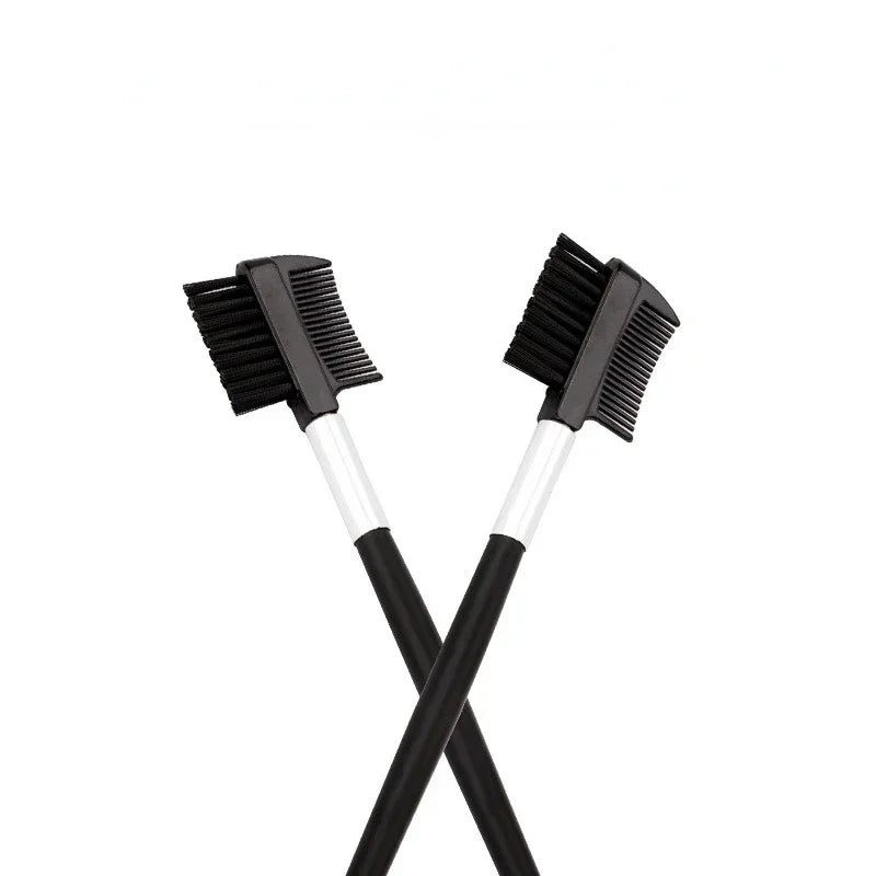 Multifunction Makeup Fiber Eyelash Grooming Eyebrow Brush Double Head Peaceful Pleasures Health and Wellness