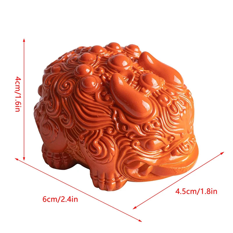 Color-changing Mini Wealure-attracting PI Xiu Tea Pet Can Be Raised with High-quality Kung Fu Tea Accessories Tabletop Ornaments Peaceful Pleasures Health and Wellness