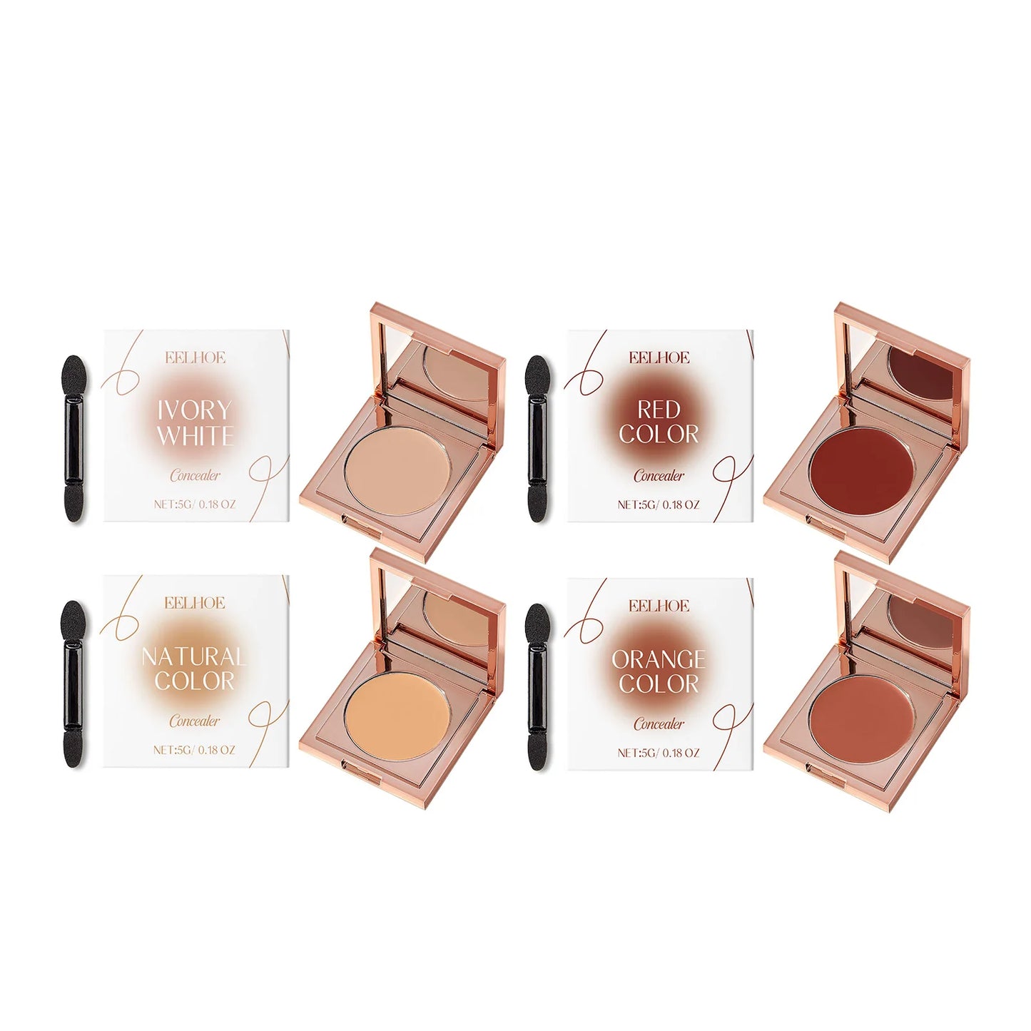Lightweight Full Coverage Concealer – Dark Circles & Blemishes