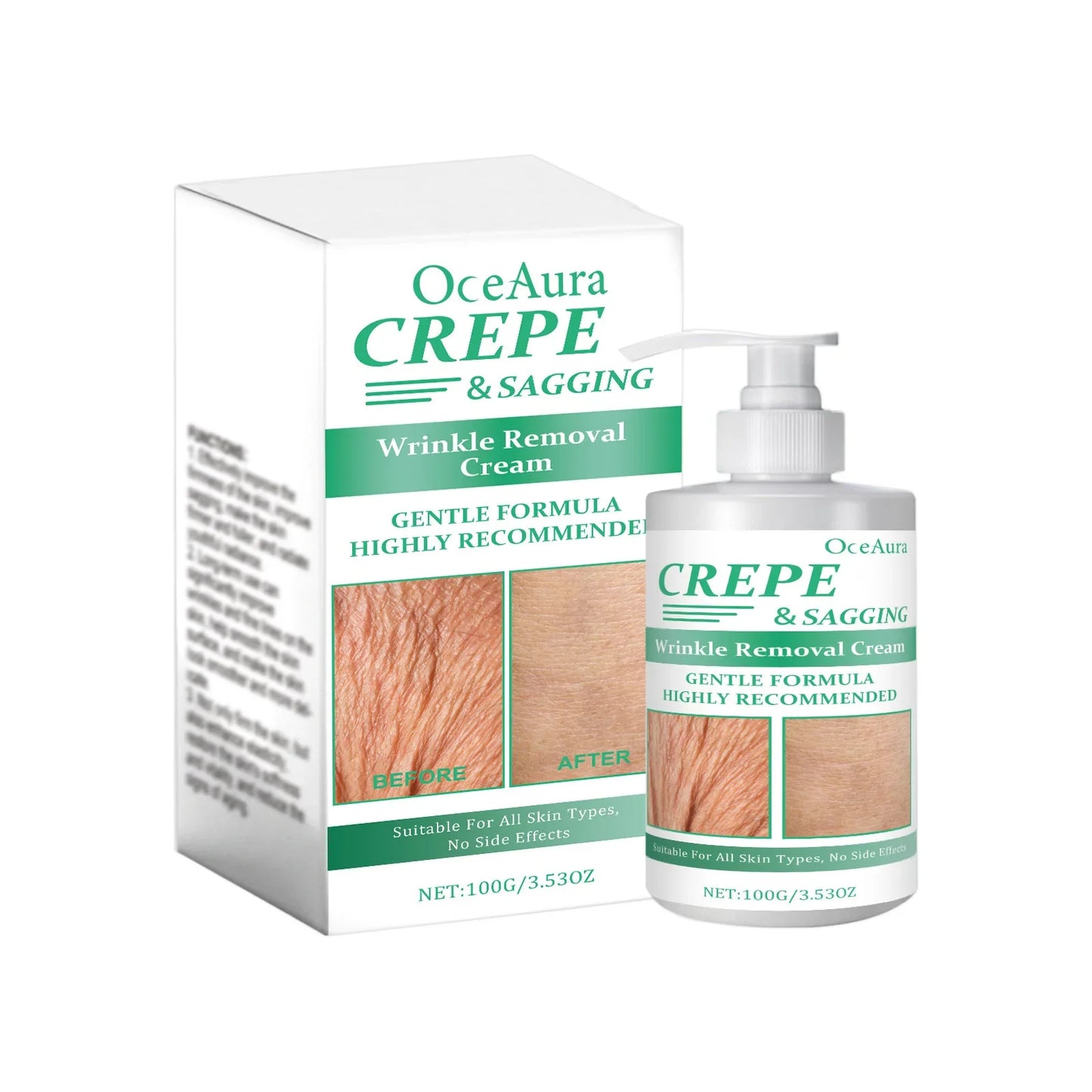 OceAura Collagen Body Cream – Anti-Aging Firming & Moisturizer