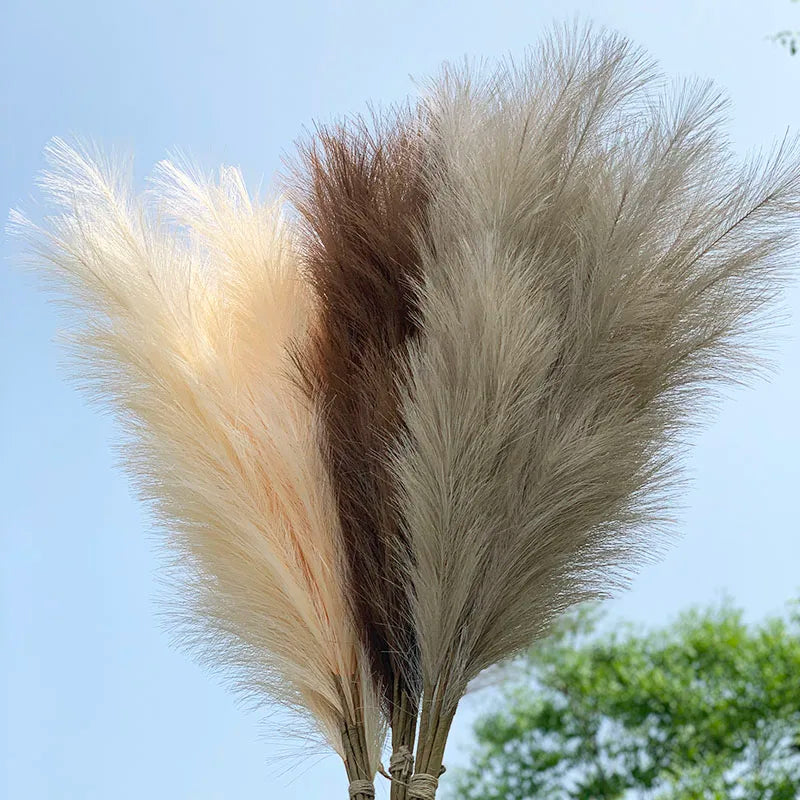 Large Silk Pampas Grass Artificial Flowers 100–120cm | Home & Wedding