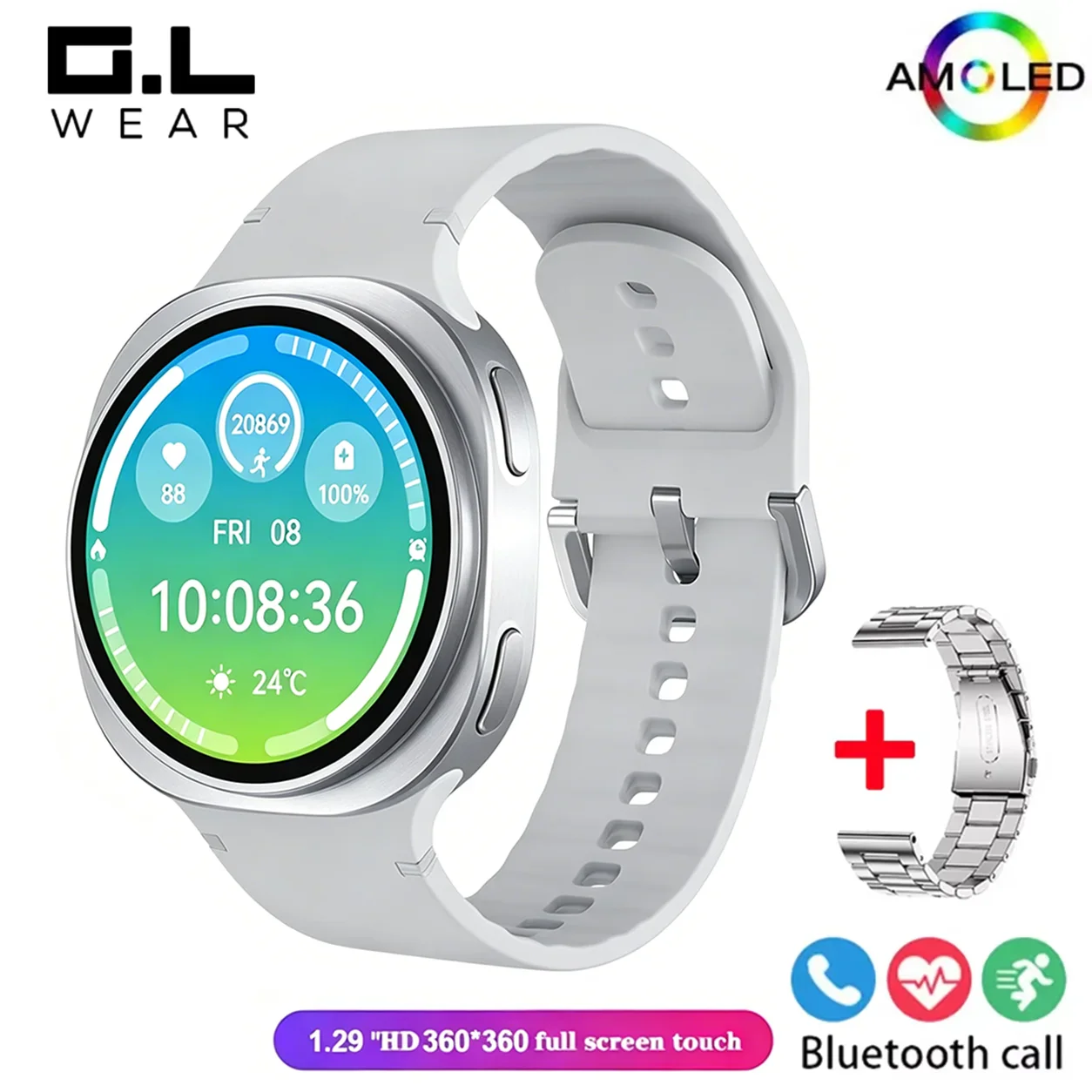 IYTSFT GT8 Max Smart Watch – Bluetooth Call & Fitness Tracker